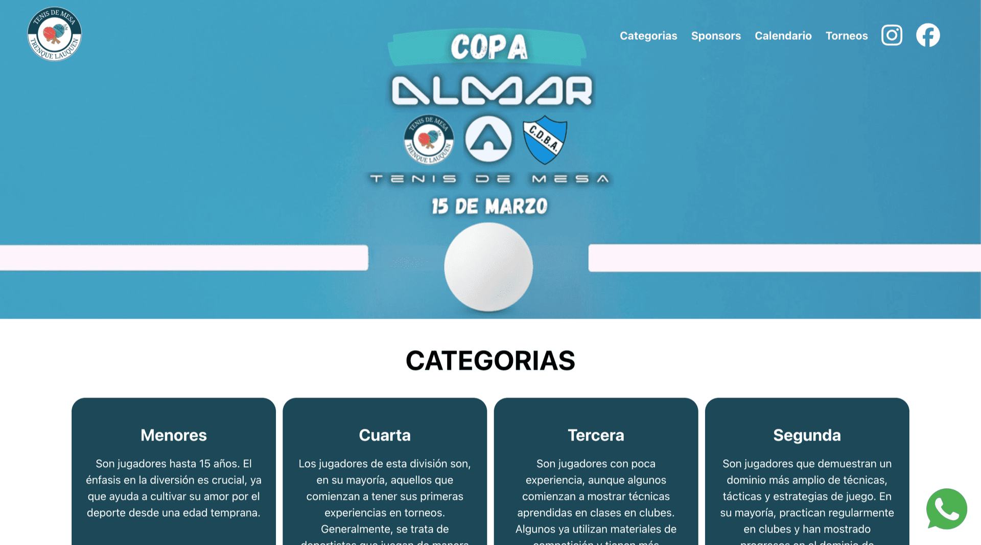 Tenis de Mesa Trenque